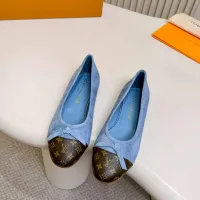 $102.00 USD Louis Vuitton Flat Shoes For Women #1453334