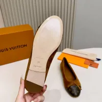 $102.00 USD Louis Vuitton Flat Shoes For Women #1453337
