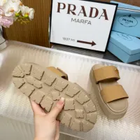 $96.00 USD Prada Slippers For Women #1453355