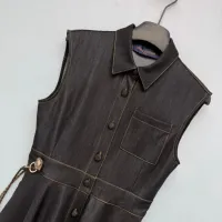 $128.00 USD Louis Vuitton LV Dresses Sleeveless For Women #1453464