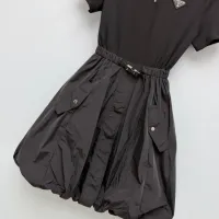 $128.00 USD Prada Dresses Short Sleeved For Women #1453465