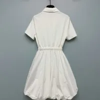 $128.00 USD Prada Dresses Short Sleeved For Women #1453466