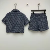 $135.00 USD Fendi Tracksuits Short Sleeved For Women #1453482
