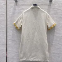 $132.00 USD Fendi Dresses Short Sleeved For Women #1453548