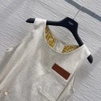 $130.00 USD Fendi Dresses Sleeveless For Women #1453549