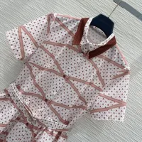 $135.00 USD Louis Vuitton LV Dresses Short Sleeved For Women #1453556