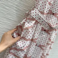 $135.00 USD Louis Vuitton LV Dresses Short Sleeved For Women #1453556