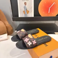 $85.00 USD Louis Vuitton Slippers For Women #1453572