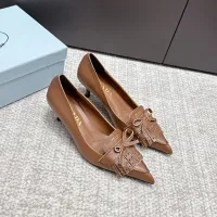 $108.00 USD Prada High-heeled Shoes For Women #1453592