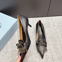 $108.00 USD Prada High-heeled Shoes For Women #1453593