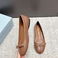 $108.00 USD Prada Flat Shoes For Women #1453595