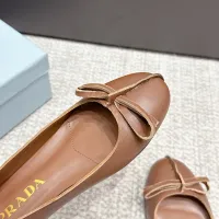 $108.00 USD Prada Flat Shoes For Women #1453595