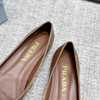 $108.00 USD Prada Flat Shoes For Women #1453595