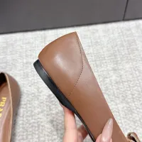 $108.00 USD Prada Flat Shoes For Women #1453595