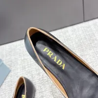 $108.00 USD Prada Flat Shoes For Women #1453596