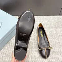 $108.00 USD Prada Flat Shoes For Women #1453596