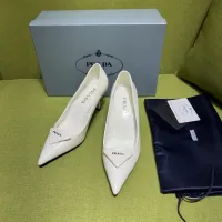 $105.00 USD Prada High-heeled Shoes For Women #1453625