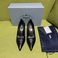 $105.00 USD Prada High-heeled Shoes For Women #1453626