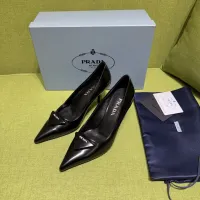 $105.00 USD Prada High-heeled Shoes For Women #1453626