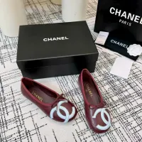 $96.00 USD Chanel Flat Shoes For Women #1453634