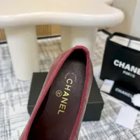 $96.00 USD Chanel Flat Shoes For Women #1453634