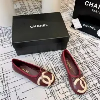$96.00 USD Chanel Flat Shoes For Women #1453635