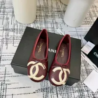 $96.00 USD Chanel Flat Shoes For Women #1453635