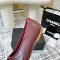 $96.00 USD Chanel Flat Shoes For Women #1453635