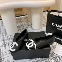 $96.00 USD Chanel Flat Shoes For Women #1453636