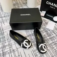 $96.00 USD Chanel Flat Shoes For Women #1453636