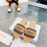 $92.00 USD Christian Dior Slippers For Women #1453640