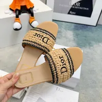 $92.00 USD Christian Dior Slippers For Women #1453640