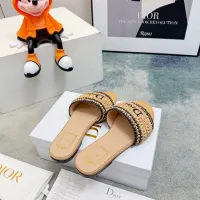 $92.00 USD Christian Dior Slippers For Women #1453640