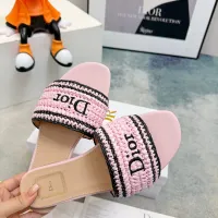 $92.00 USD Christian Dior Slippers For Women #1453643