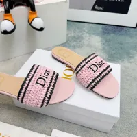 $92.00 USD Christian Dior Slippers For Women #1453643