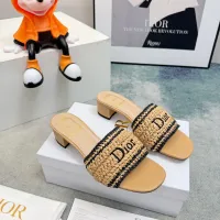 $98.00 USD Christian Dior Slippers For Women #1453648