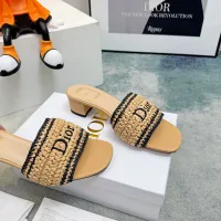 $98.00 USD Christian Dior Slippers For Women #1453648