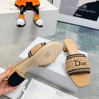 $98.00 USD Christian Dior Slippers For Women #1453648