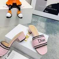 $98.00 USD Christian Dior Slippers For Women #1453650