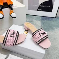 $98.00 USD Christian Dior Slippers For Women #1453650