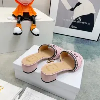 $98.00 USD Christian Dior Slippers For Women #1453650