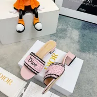 $98.00 USD Christian Dior Slippers For Women #1453650