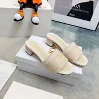 $85.00 USD Christian Dior Slippers For Women #1453679