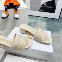 $85.00 USD Christian Dior Slippers For Women #1453679