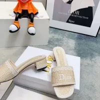 $85.00 USD Christian Dior Slippers For Women #1453679