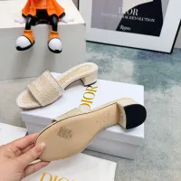 $85.00 USD Christian Dior Slippers For Women #1453679