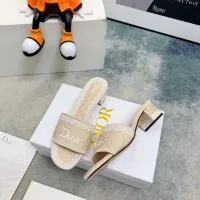 $85.00 USD Christian Dior Slippers For Women #1453679