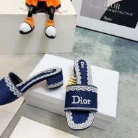 $85.00 USD Christian Dior Slippers For Women #1453680