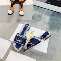 $85.00 USD Christian Dior Slippers For Women #1453680