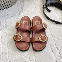 $108.00 USD Christian Dior Slippers For Women #1453696